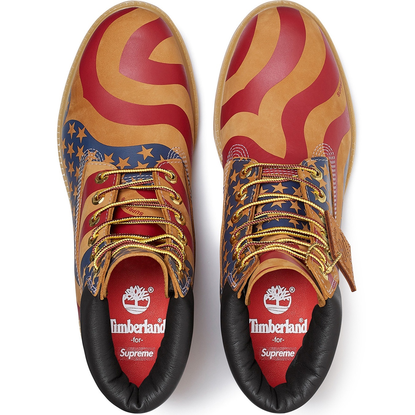 Supreme®/Timberland® Stars and Stripes 6-Inch Premium Waterproof Boot view 12